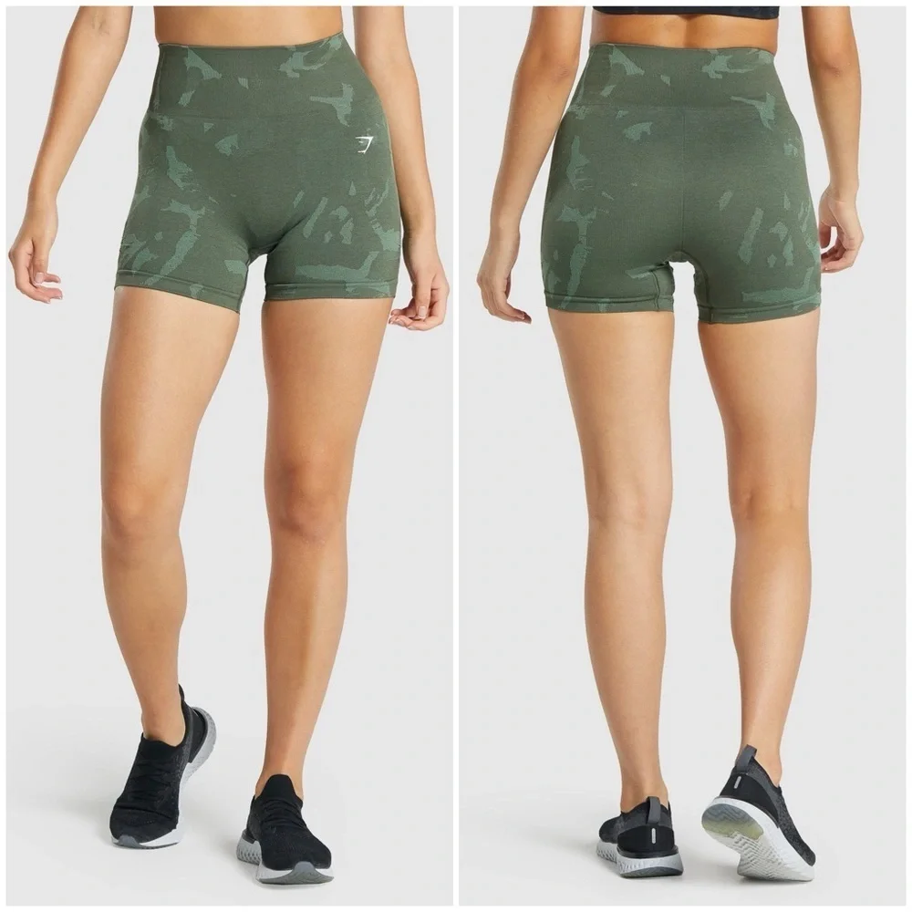 GYMSHARK Adapt Camo Seamless Shorts